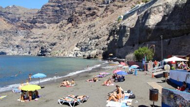 Los Gigantes beach
